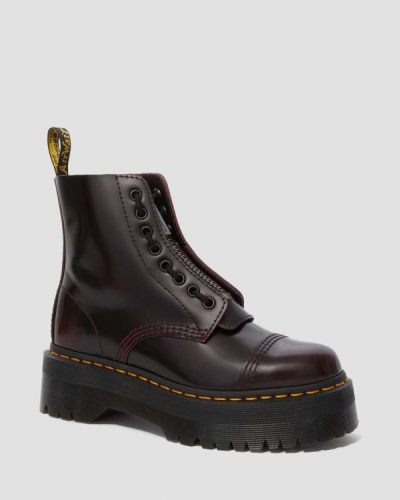 Botas Con Plataforma Dr Martens Sinclair Arcadia Cuero Para Mujer DR2779C